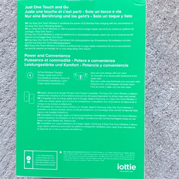 iottie wireless charging car mount dash & windshield - Picture 8 of 14